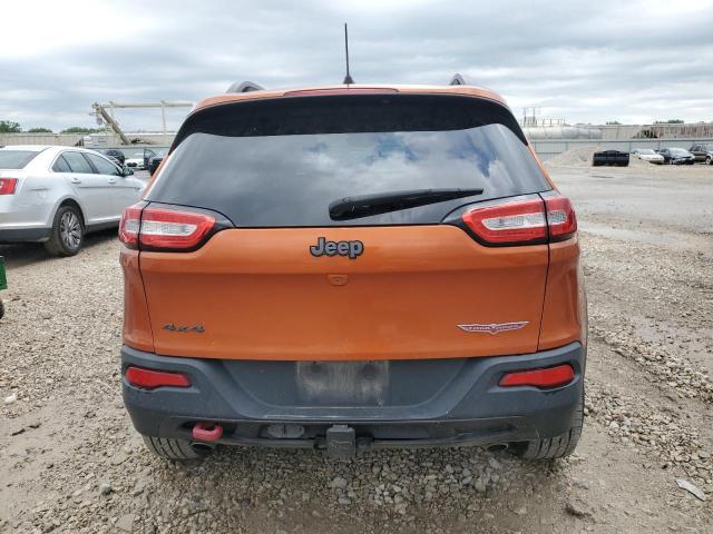 1C4PJMBSXGW278073 - 2016 JEEP CHEROKEE TRAILHAWK ნარინჯისფერი ფოტო 6