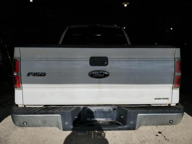 1FTEX1EM7CFB41295 - 2012 FORD F150 SUPER CAB WHITE photo 6