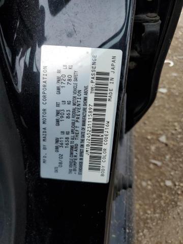 JM1BJ245231115897 - 2003 MAZDA PROTEGE PR5 黑色 照片 14