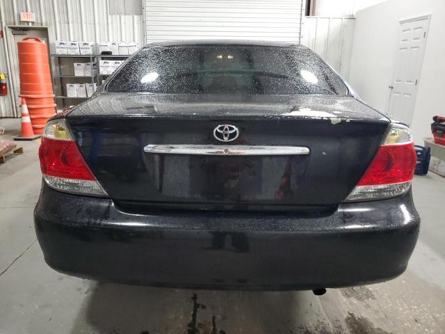 4T1BE32K15U073447 - 2005 TOYOTA CAMRY LE BLACK photo 6