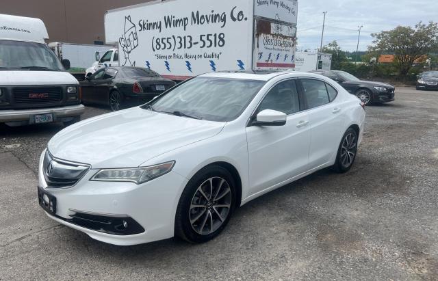19UUB2F75FA015321 - 2015 ACURA TLX ADVANCE WHITE photo 2