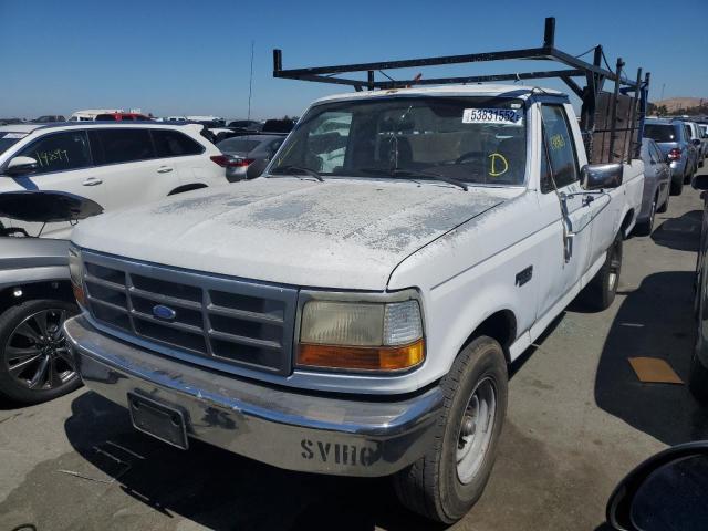 2FTHF25H2NCA15207 - 1992 FORD F250 WHITE photo 2