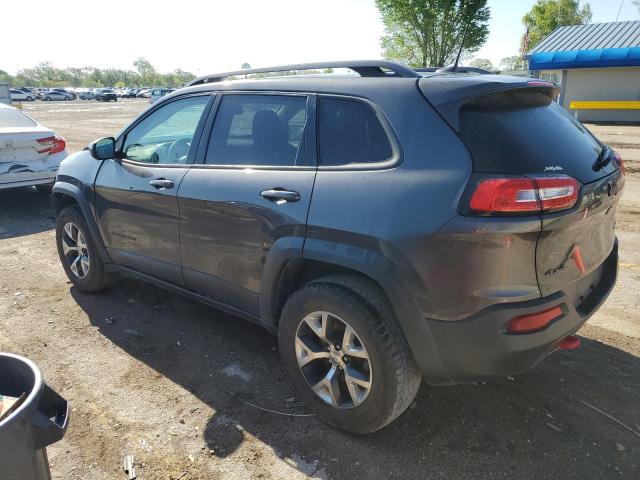 1C4PJMBB7HW590109 - 2017 JEEP CHEROKEE TRAILHAWK CHARCOAL photo 2