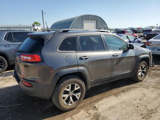 1C4PJMBB7HW590109 - 2017 JEEP CHEROKEE TRAILHAWK CHARCOAL photo 3