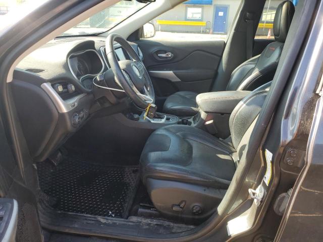 1C4PJMBB7HW590109 - 2017 JEEP CHEROKEE TRAILHAWK CHARCOAL photo 7