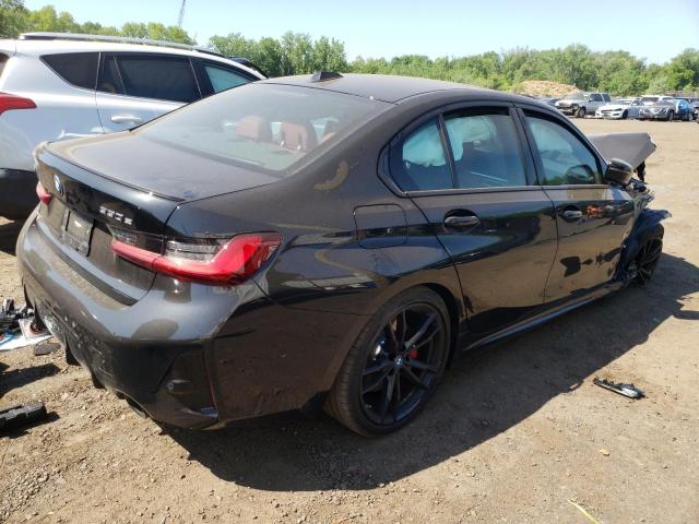 3MW39FS00P8D08169 - 2023 BMW 330XE Czarny zdjęcie 3