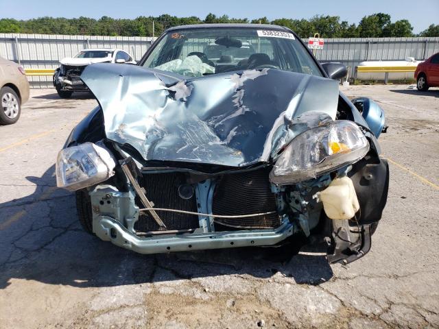 2HGEJ6611YH502904 - 2000 HONDA CIVIC BASE TURQUOISE photo 5