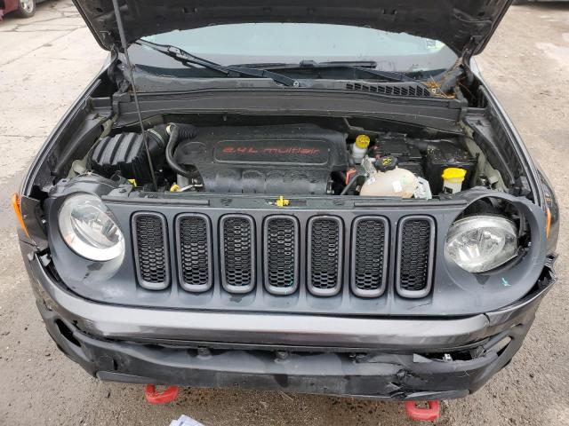 ZACCJBCT7GPD94144 - 2016 JEEP RENEGADE TRAILHAWK CHARCOAL photo 12