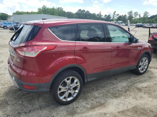 1FMCU9H96DUC04126 - 2013 FORD ESCAPE SEL RED photo 3