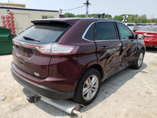 2FMPK3J95JBB79333 - 2018 FORD EDGE SEL BURGUNDY photo 3