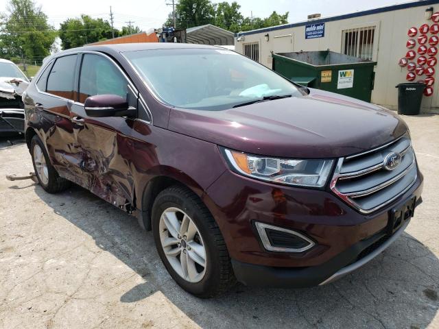 2FMPK3J95JBB79333 - 2018 FORD EDGE SEL BURGUNDY photo 4