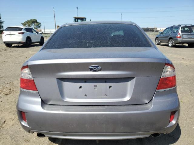 4S3BL626487218532 - 2008 SUBARU LEGACY 2.5I LIMITED GRAY photo 6