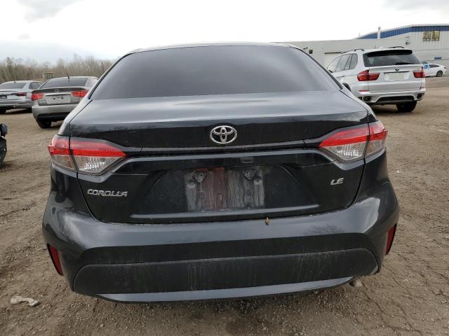 5YFBPMBE3NP375981 - 2022 TOYOTA COROLLA LE BLACK photo 6