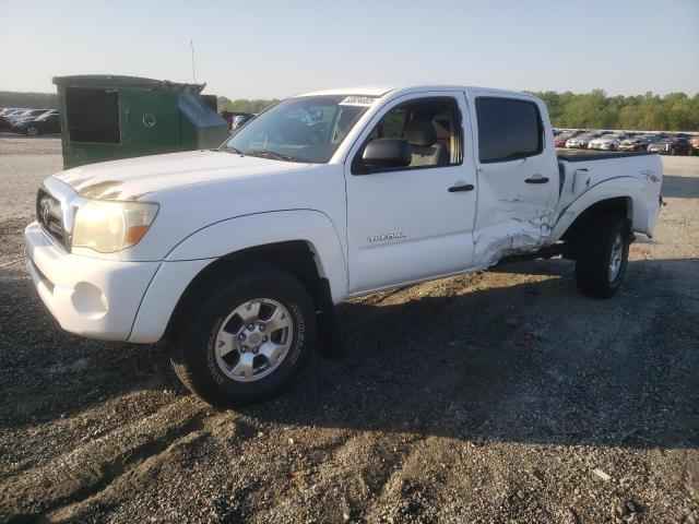 3TMJU62N98M068925 - 2008 TOYOTA TACOMA DOUBLE CAB PRERUNNER WHITE photo 1
