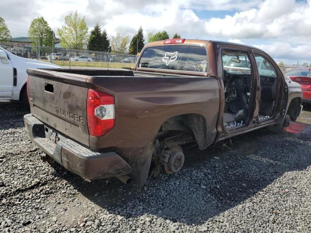 5TFAY5F1XEX407994 - 2014 TOYOTA TUNDRA CREWMAX PLATINUM 棕色 照片 3