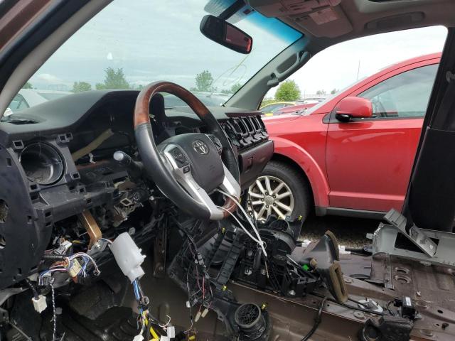 5TFAY5F1XEX407994 - 2014 TOYOTA TUNDRA CREWMAX PLATINUM 棕色 照片 7