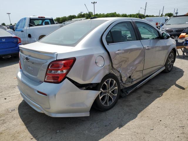 1G1JD5SB5L4102274 - 2020 CHEVROLET SONIC LT SILVER photo 3