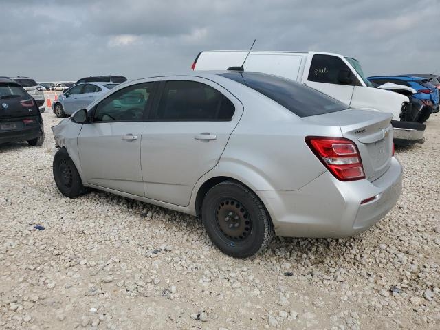 1G1JB5SH8J4124583 - 2018 CHEVROLET SONIC LS SILVER photo 2