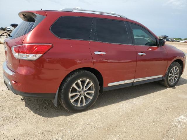 5N1AR2MN2EC615436 - 2014 NISSAN PATHFINDER S RED photo 3