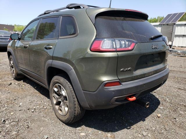 1C4PJMBX9KD308602 - 2019 JEEP CHEROKEE TRAILHAWK GREEN photo 2