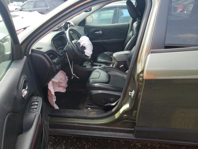 1C4PJMBX9KD308602 - 2019 JEEP CHEROKEE TRAILHAWK GREEN photo 7