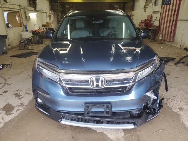 5FNYF6H03MB072665 - 2021 HONDA PILOT ELITE BLUE photo 5