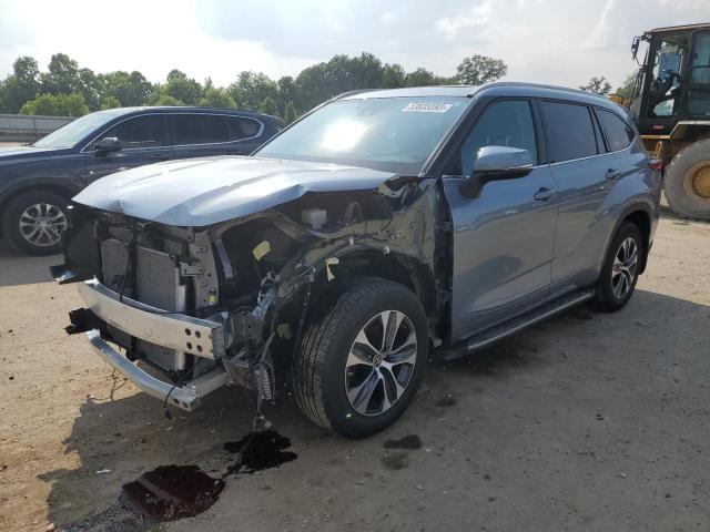 5TDGZRAH6NS141365 - 2022 TOYOTA HIGHLANDER XLE Boz foto 1