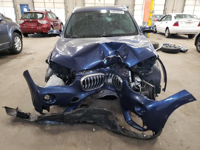 WBXHT3C33GP888037 - 2016 BMW X1 XDRIVE28I BLUE photo 5