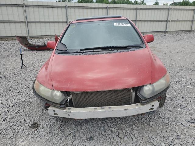 2HGFG12968H574716 - 2008 HONDA CIVIC EXL 红色 照片 5