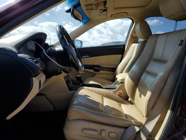 5J6TF2H52CL003809 - 2012 HONDA CROSSTOUR EXL ბურგუნდია ფოტო 7