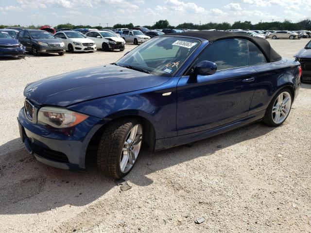 WBAUN7C59CVM25661 - 2012 BMW 135 I BLUE photo 1