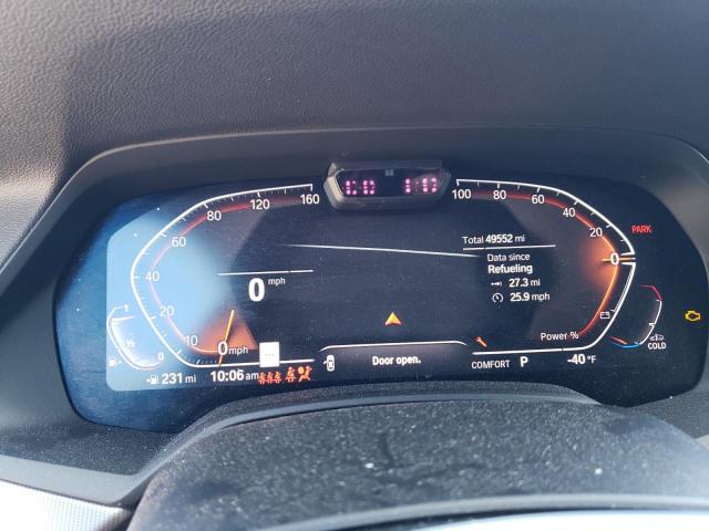 5UXCY4C03M9H58300 - 2021 BMW X6 SDRIVE 40I BLACK photo 9