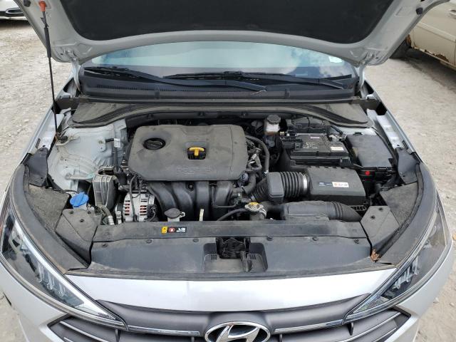 5NPD84LF4KH438270 - 2019 HYUNDAI ELANTRA SEL SILVER photo 11