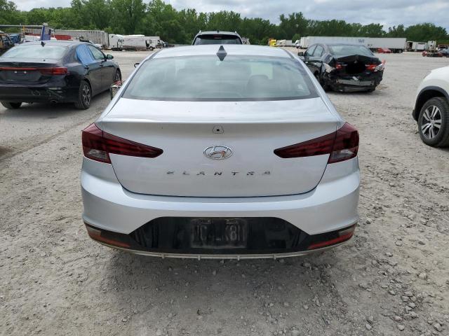 5NPD84LF4KH438270 - 2019 HYUNDAI ELANTRA SEL SILVER photo 6