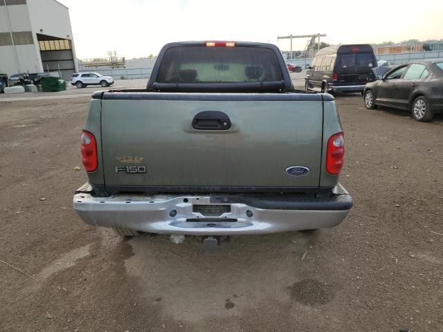 2FTRX07L92CA15126 - 2002 FORD F150 CREW GREEN photo 6