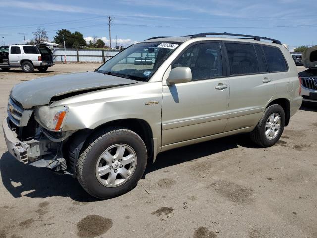 2003 TOYOTA HIGHLANDER LIMITED, 