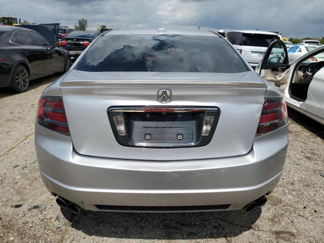 19UUA76507A046461 - 2007 ACURA TL TYPE S SILVER photo 6