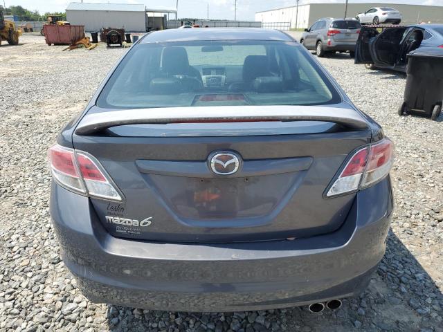 1YVHZ8CH9B5M01314 - 2011 MAZDA 6 I GRAY photo 6