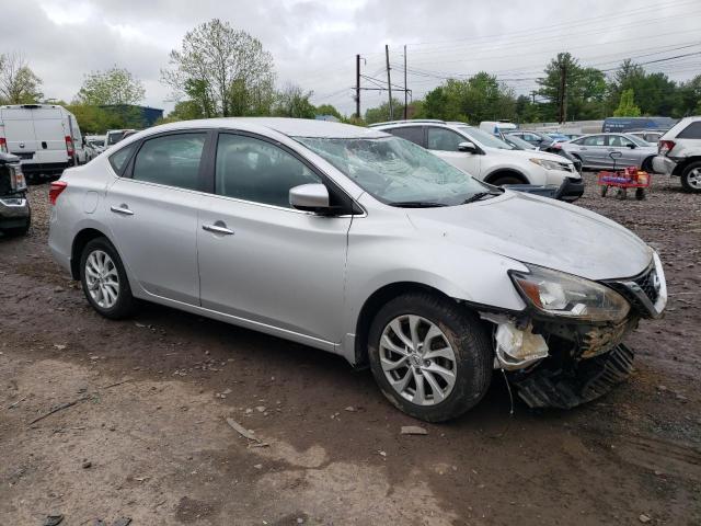 3N1AB7AP6KY331759 - 2019 NISSAN SENTRA S SILVER photo 4