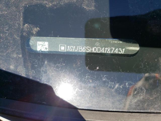 1G1JB6SH0D4187431 - 2013 CHEVROLET SONIC LS BLUE photo 12