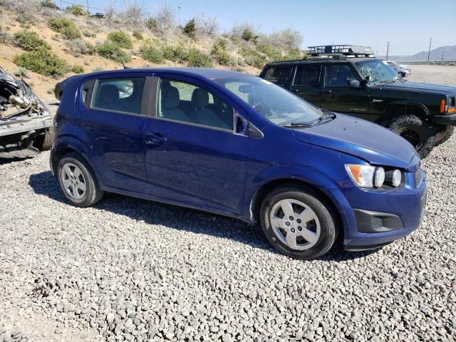1G1JB6SH0D4187431 - 2013 CHEVROLET SONIC LS BLUE photo 4