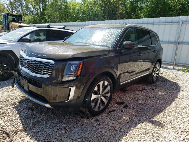 5XYP3DHC3LG053947 - 2020 KIA TELLURIDE EX GRAY photo 1