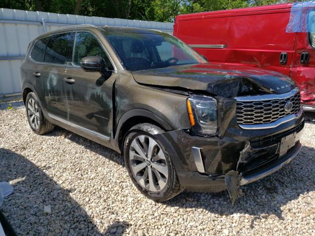 5XYP3DHC3LG053947 - 2020 KIA TELLURIDE EX GRAY photo 4