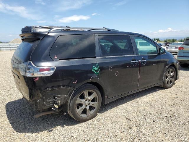 5TDXZ3DC0HS784019 - 2017 TOYOTA SIENNA SE BLACK photo 3