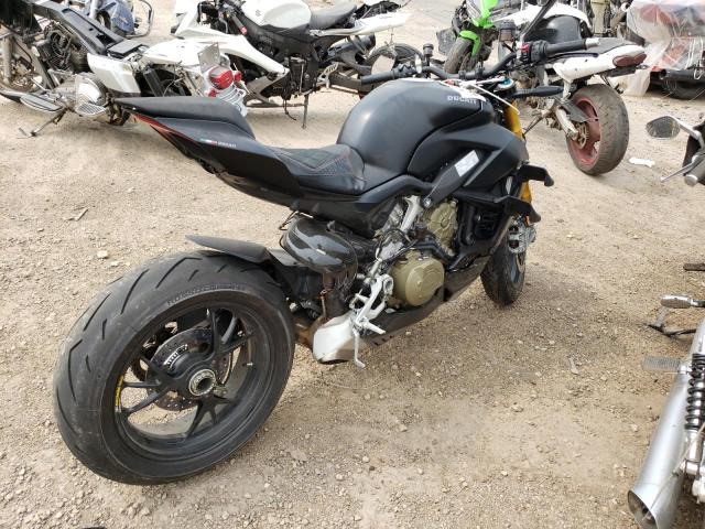 ZDMFAKNWXMB005849 - 2021 DUCATI STREETFIGH V4 BLACK photo 4