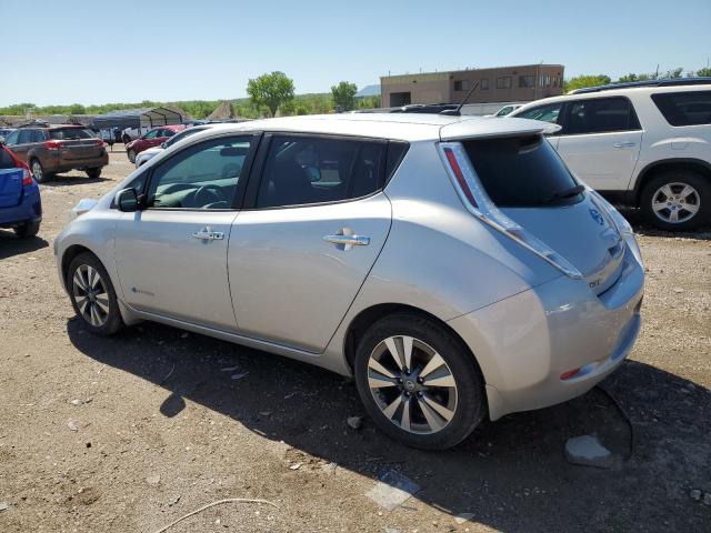 1N4BZ0CP2HC303059 - 2017 NISSAN LEAF S SILVER photo 2