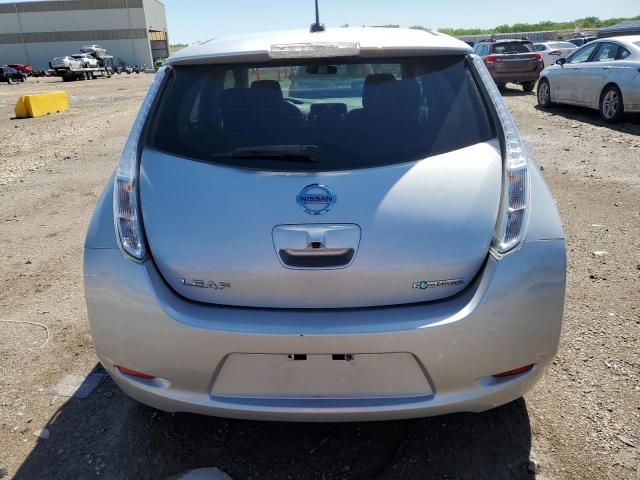 1N4BZ0CP2HC303059 - 2017 NISSAN LEAF S SILVER photo 6