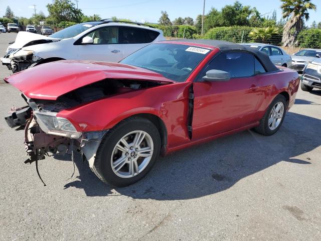 1ZVBP8EM5D5224630 - 2013 FORD MUSTANG RED photo 1