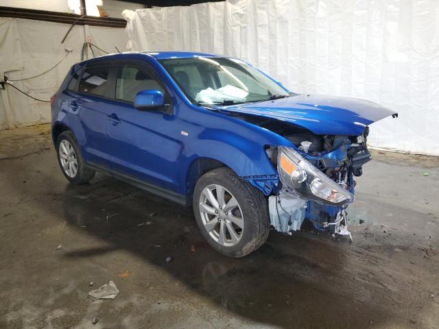 4A4AR3AW6FE027707 - 2015 MITSUBISHI OUTLANDER ES BLUE photo 4