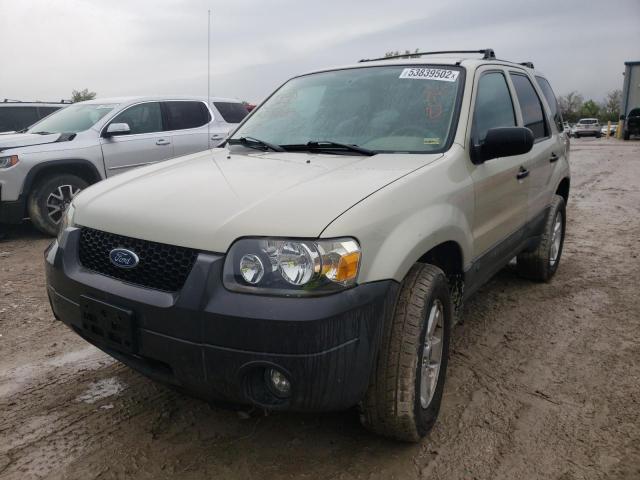 1FMYU03155KA39282 - 2005 FORD ESCAPE XLT Сұр фото 2
